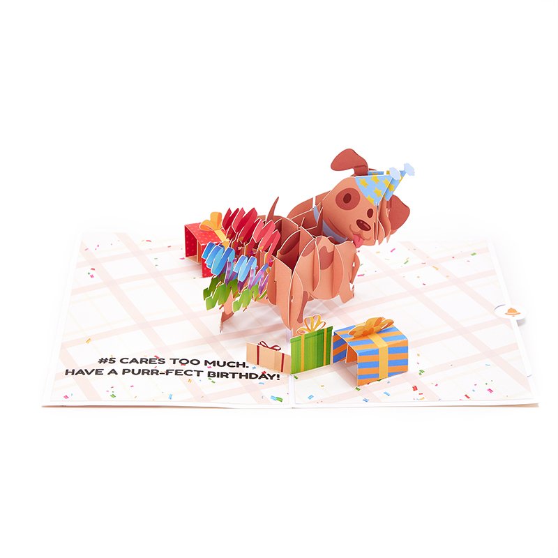 Gag Dog Birthday Greeting Card