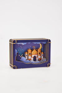 Muslim Hajj Pilgrimage 3D Art Pop Up Card