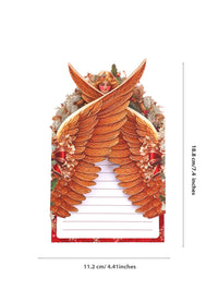 Christmas Angel Double Door Pop Up Card