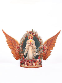 Christmas Angel Double Door Pop Up Card