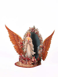 Christmas Angel Double Door Pop Up Card