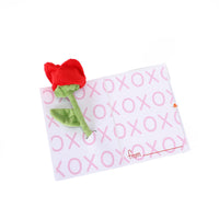 Factory High Quality Funny "I Pick You" Plush Rose Valentine's 3D Pop-up Card