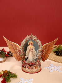 Christmas Angel Double Door Pop Up Card