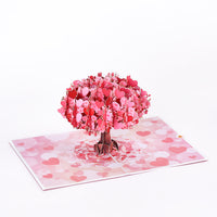 Valentine's Day Love Tree 3D Pop Up Card