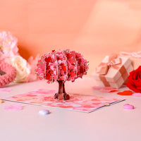 Valentine's Day Love Tree 3D Pop Up Card