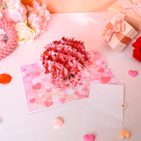 Valentine's Day Love Tree 3D Pop Up Card