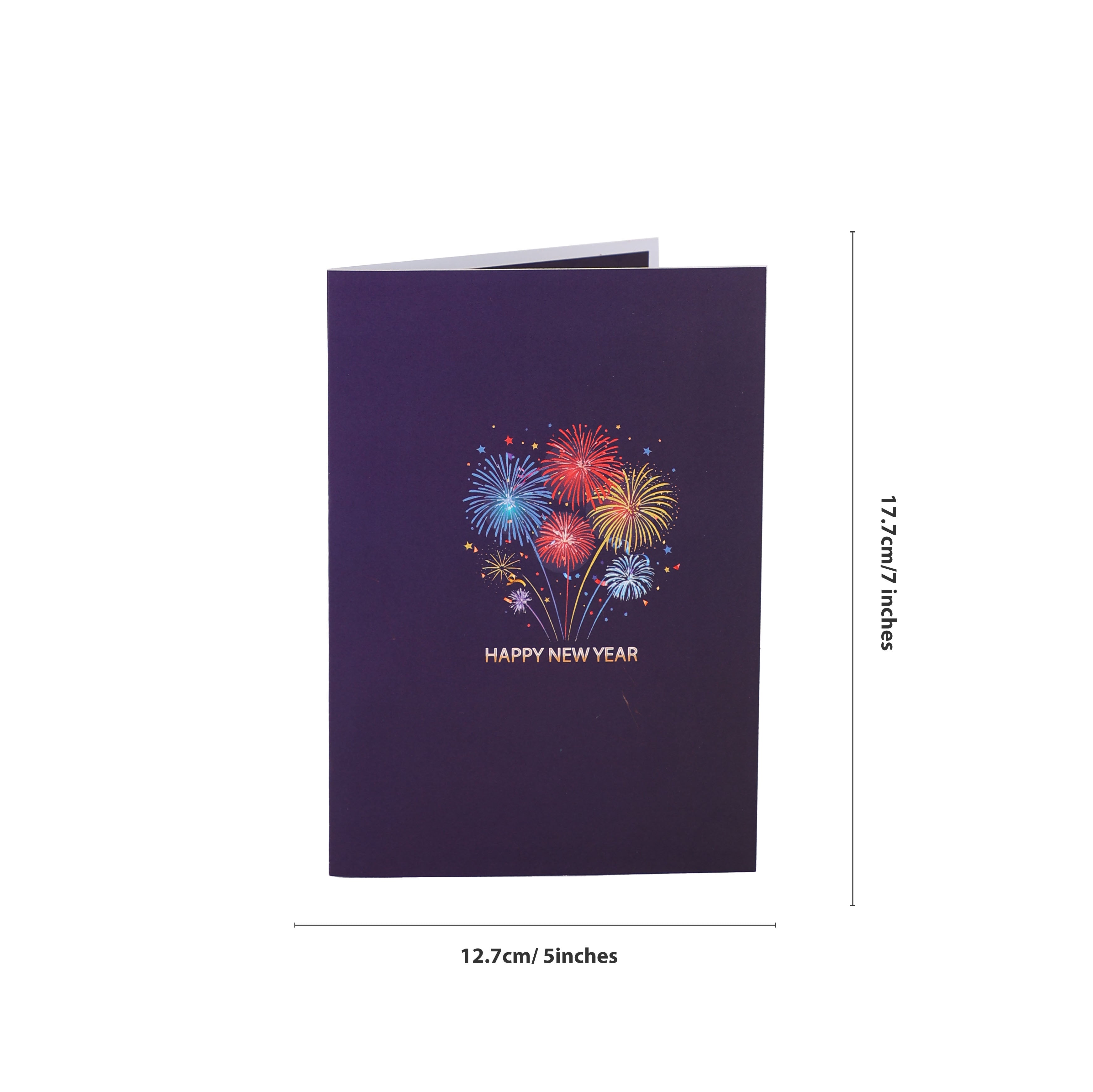 Colorful New Year Countdown 3D Pop Up Card