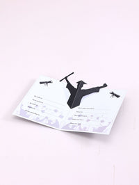 Editable Information Graduation Pop Up Card