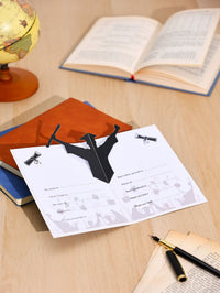 Editable Information Graduation Pop Up Card