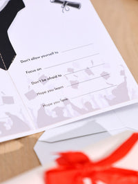 Editable Information Graduation Pop Up Card