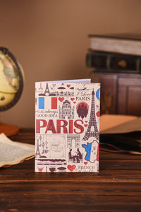 Paris 3D Pop-Up Card – Eiffel Tower & Notre-Dame | Romantic France Landmark Souvenir