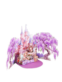 Handmade Cards Manufacturer 3D Pop-Up Fairy Castle Greeting Card Wisteria & Fairies Design