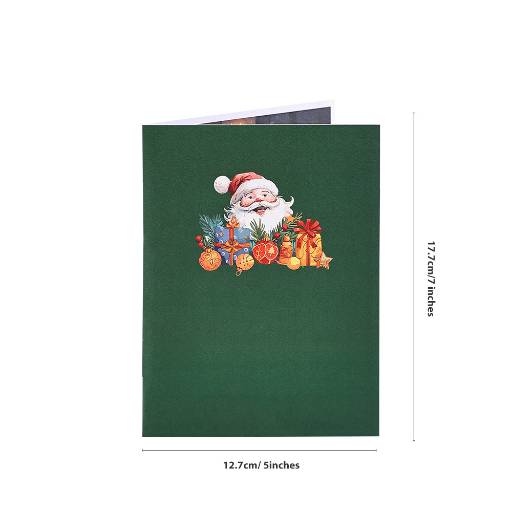 3D Pop Up Christmas Greeting Card