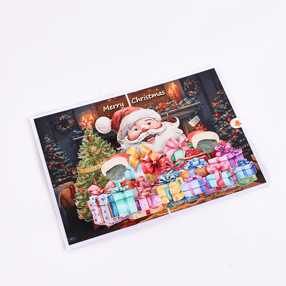 3D Pop Up Christmas Greeting Card