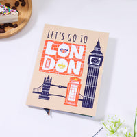 London City Skyline 3D Pop Up Greeting Card - Iconic Landmarks Keepsake