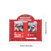 Factory Competitive Price Funny Santa Mugshot ChristmaFactory Competitive Price Funny Santa Mugshot Christmas 3D Pop-Up Card North Pole Jail Novelty Bulk Greeting Cards 3D Pop-Up Card North Pole Jail Novelty Bulk Greeting Card