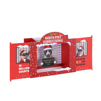 Custom Design Cat North Pole Correctional 3D Pop-Up Card Christmas Humorous Greeting Card