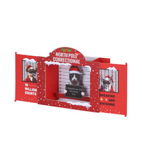Custom Design Cat North Pole Correctional 3D Pop-Up Card Christmas Humorous Greeting Card