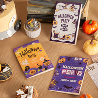 Factory Bulk Order Halloween 2D Flat Greeting Cards Set Trick or Treat Greeting Cards