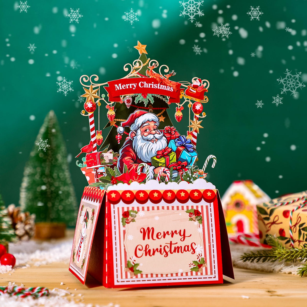 Santa Claus Box Card