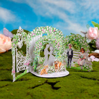 Wedding Live Double Door 3D Pop Up Card