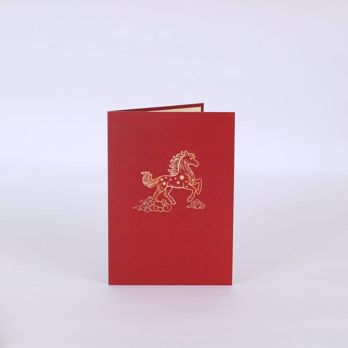 Year Of The Horse New Year Greeting Card