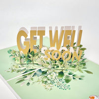 Get Well Soon 3D Pop Up Card