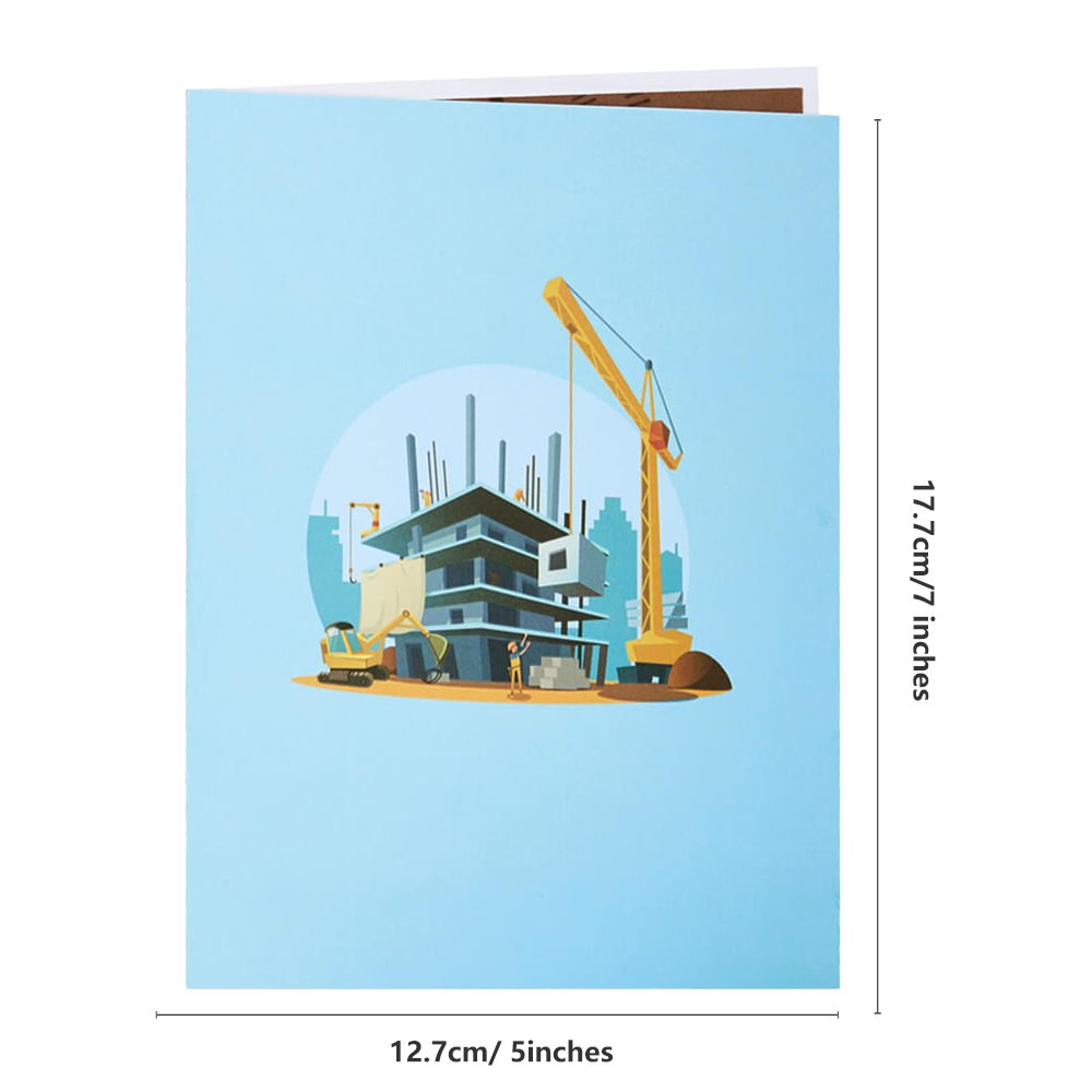Vehicles 3D Pop Up Card