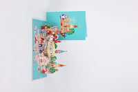 City Cityscape Greeting Card Moscow