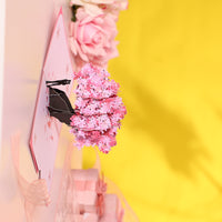 Couple Cherry Blossom Love Tree 3D Pop Up Card