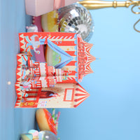 Circus Birthday Cake Greeting Card