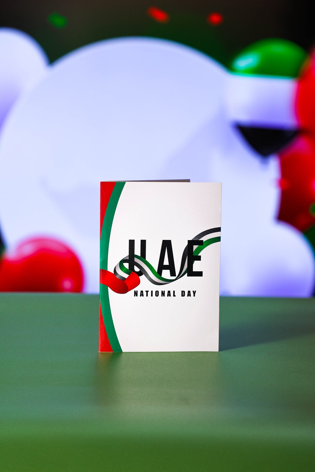 United Arab Emirates Independence Day Pop Up Card