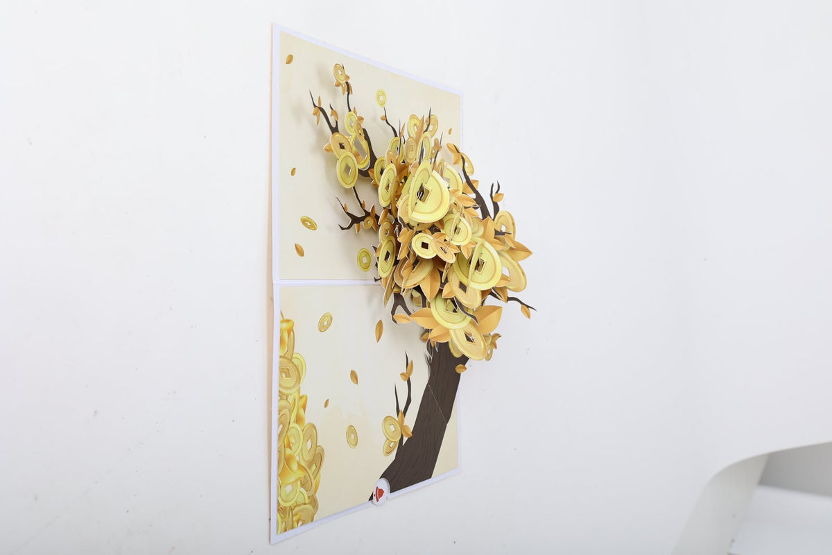 Money Tree 3D Pop Up Card