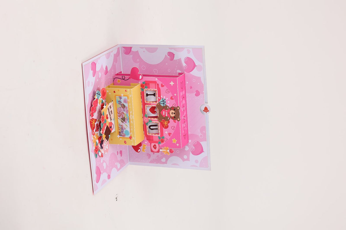 Valentine Game Console Pop Up Card