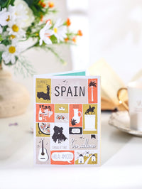 City Cityscape Greeting Card Spain