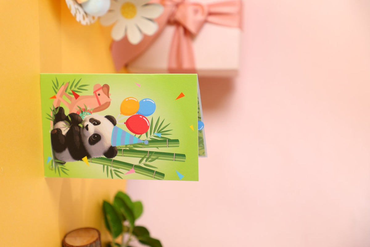 Panda Land 3D Pop Up Card