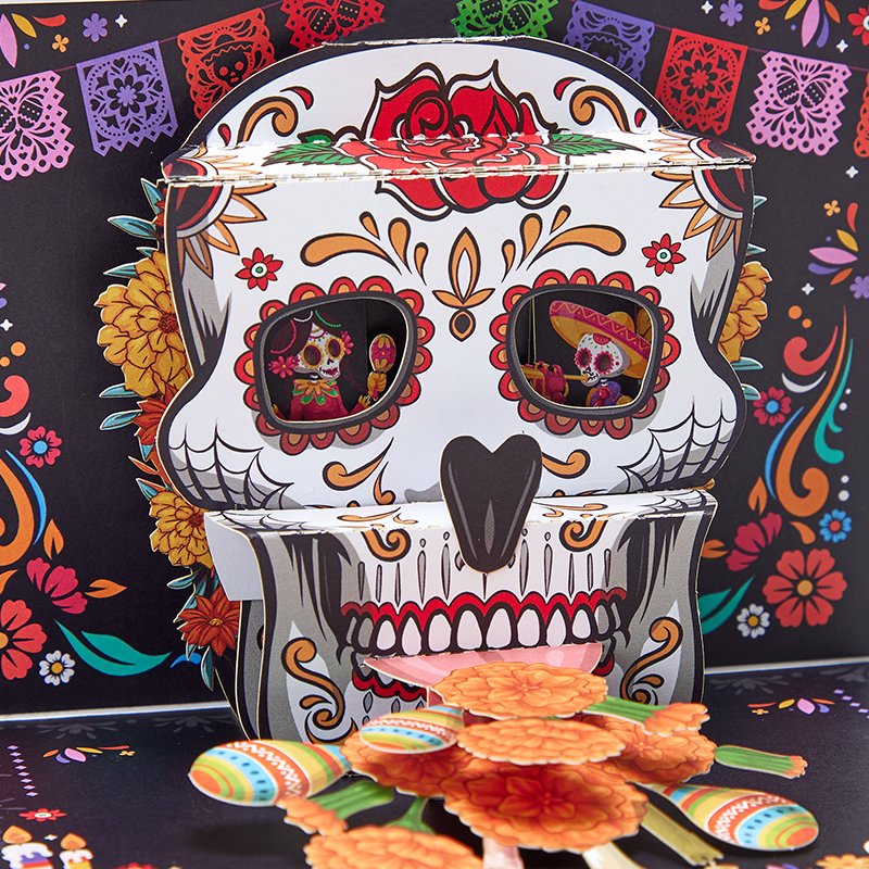 Day Of The Dead Greeting Card