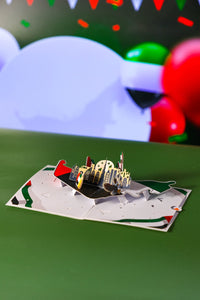 United Arab Emirates Independence Day Pop Up Card