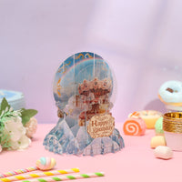Carousel Crystal Ball Birthday Greeting Card