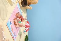 Valentine's Day Beach Greeting Card