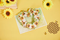 Sunflower Heart Greeting Card