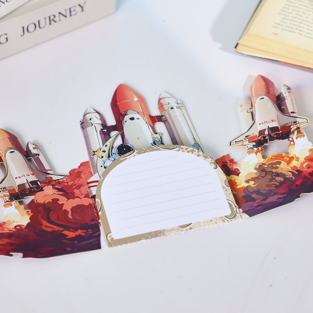 Space Shuttle 3D Pop Up Card
