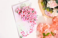 Pink Orchid Greeting Card