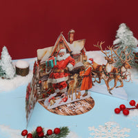 Vintage Santa Claus Greeting Card