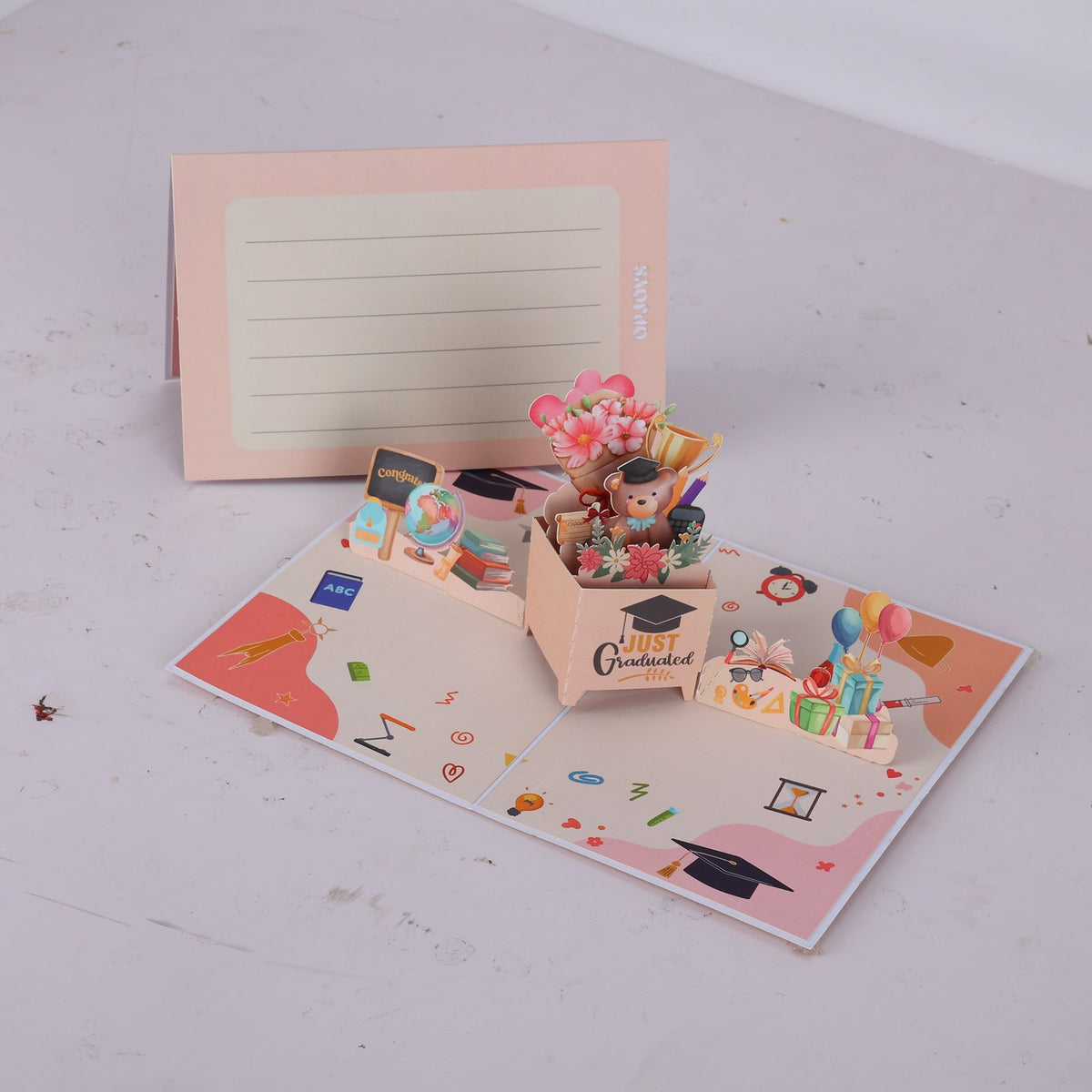 Graduation Season 90° 3D Pop Up Card