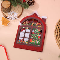 Christmas Window Scene 3D Pop Up Card