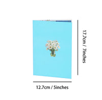 Daisy Art 3D Pop Up Card