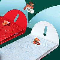 3D Christmas Red Envelope Pop Up Card