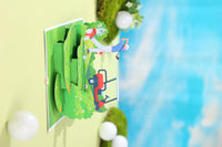 Golf Tournament 3D Pop Up Card