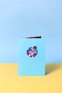 Space Rocket 3D Pop Up Card